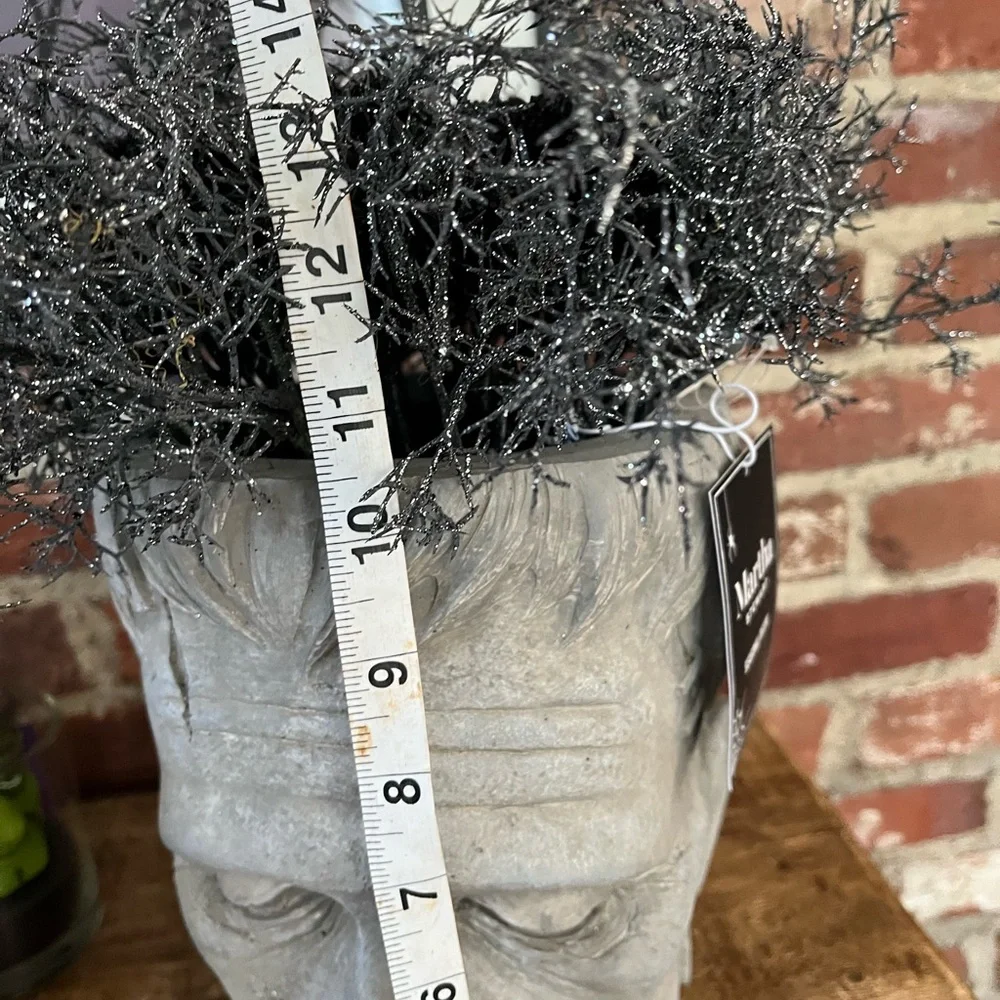 Martha Stewart Frankenstein head decoration new with tags perfect for Halloween